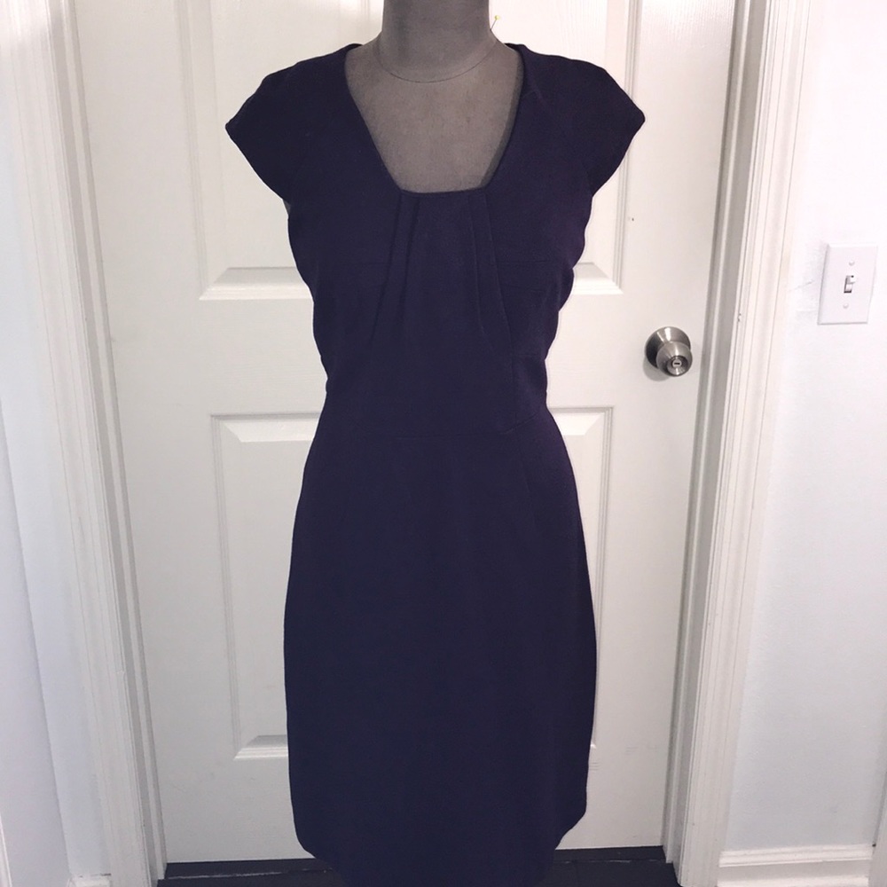 NWT Purple Fitted Dress SiZe 8
